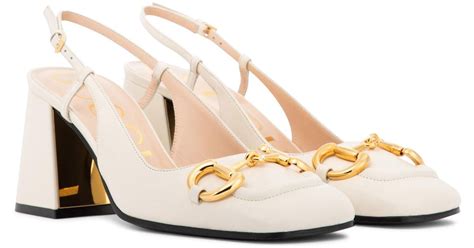 gucci slingback dupe|gucci slingback horsebit.